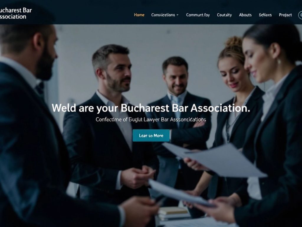 Avocați discutând într-un birou modern.