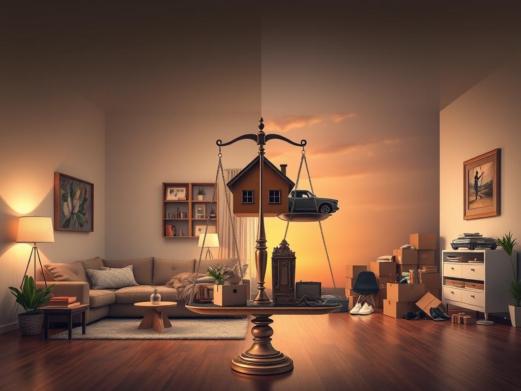 Partajul bunurilor comune