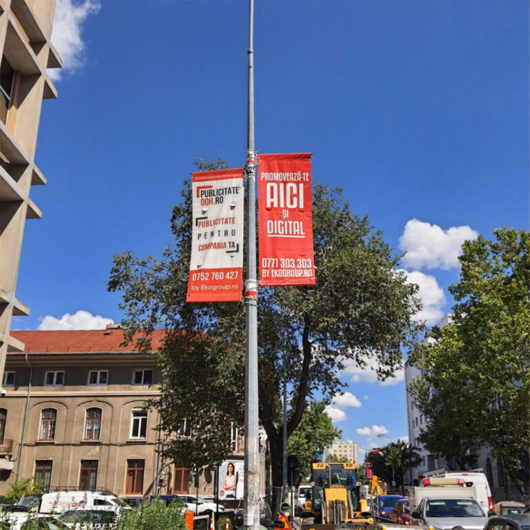 Steaguri Direcționale De La Eko Group. Transformă Vizibilitatea Offline în Succes 3 Steaguri Direcționale